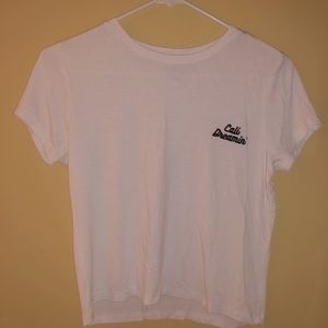 White Graphic Tee